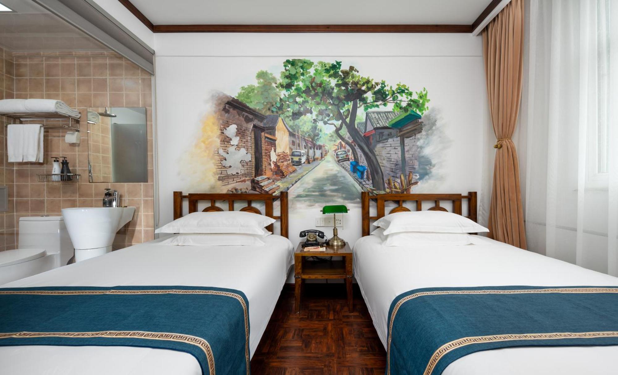 Time Traveller Hotel- Near Beijing Yonghe Lama Temple, Ghost Street, Beihai Park, Jingshan Park, Drum Tower, Houhai Bar Street, Tian'Anmen Square, Located In Beijing Traditional Hutongs, 5 Minutes Away From Subway, Free Laundry Serive Exteriér fotografie