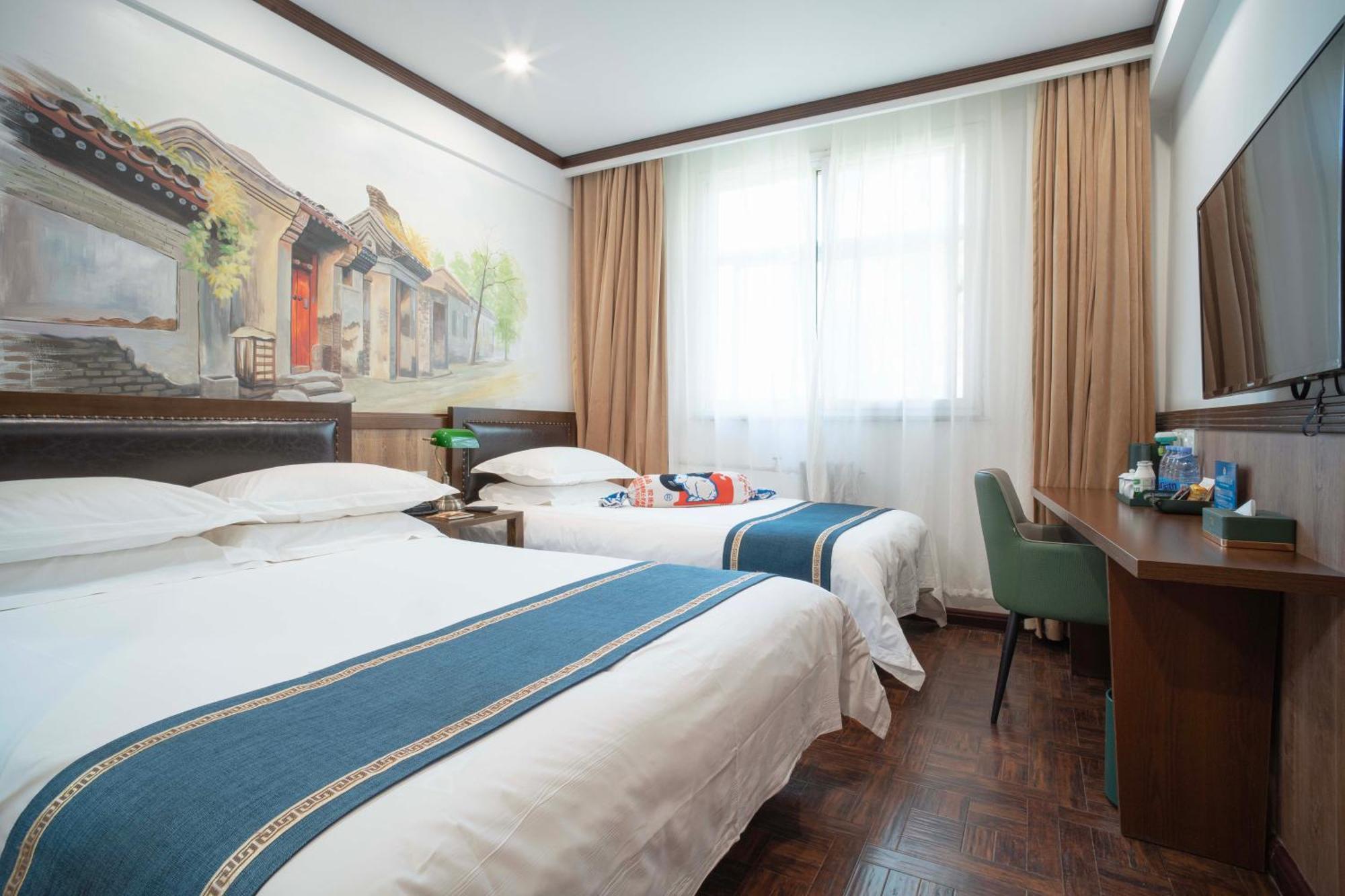 Time Traveller Hotel- Near Beijing Yonghe Lama Temple, Ghost Street, Beihai Park, Jingshan Park, Drum Tower, Houhai Bar Street, Tian'Anmen Square, Located In Beijing Traditional Hutongs, 5 Minutes Away From Subway, Free Laundry Serive Exteriér fotografie